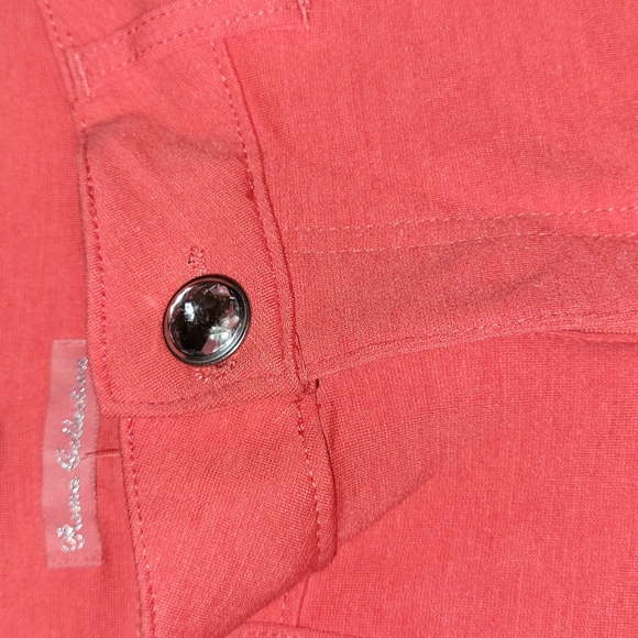 Coral Capri Jeggings - Picture 4 of 16